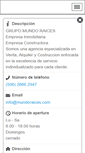 Mobile Screenshot of mundoraices.com
